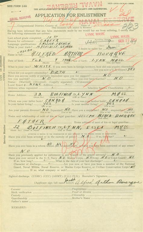 military records ww2 from 1930 to 1947.